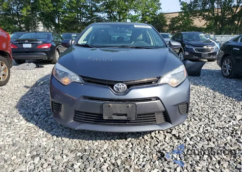 2016 Toyota Corolla L z USA, uszkodzony, nr VIN 2T1BURHE4GC661631